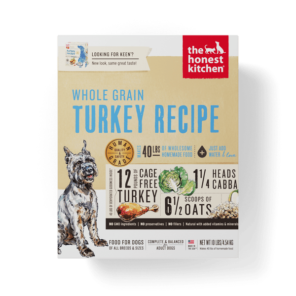 Honest Kitchen Whole Grain Turkey Dehydrated Dog Food