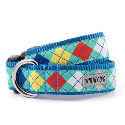 Chicago Bears Argyle Nylon Collar