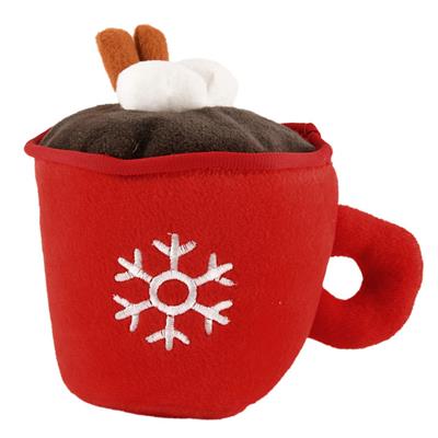 ZippyPaws Holiday Hot Cocoa Plush Dog Toy