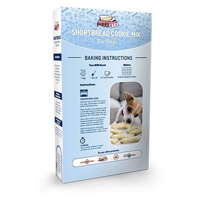 Puppy Cake Shortbread Cookie Mix and Cookie Cutter for Dogs - Paw Naturals