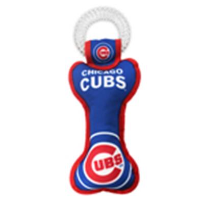 Pets First Co. MLB Chicago Cubs Dental Tug Toy - Paw Naturals