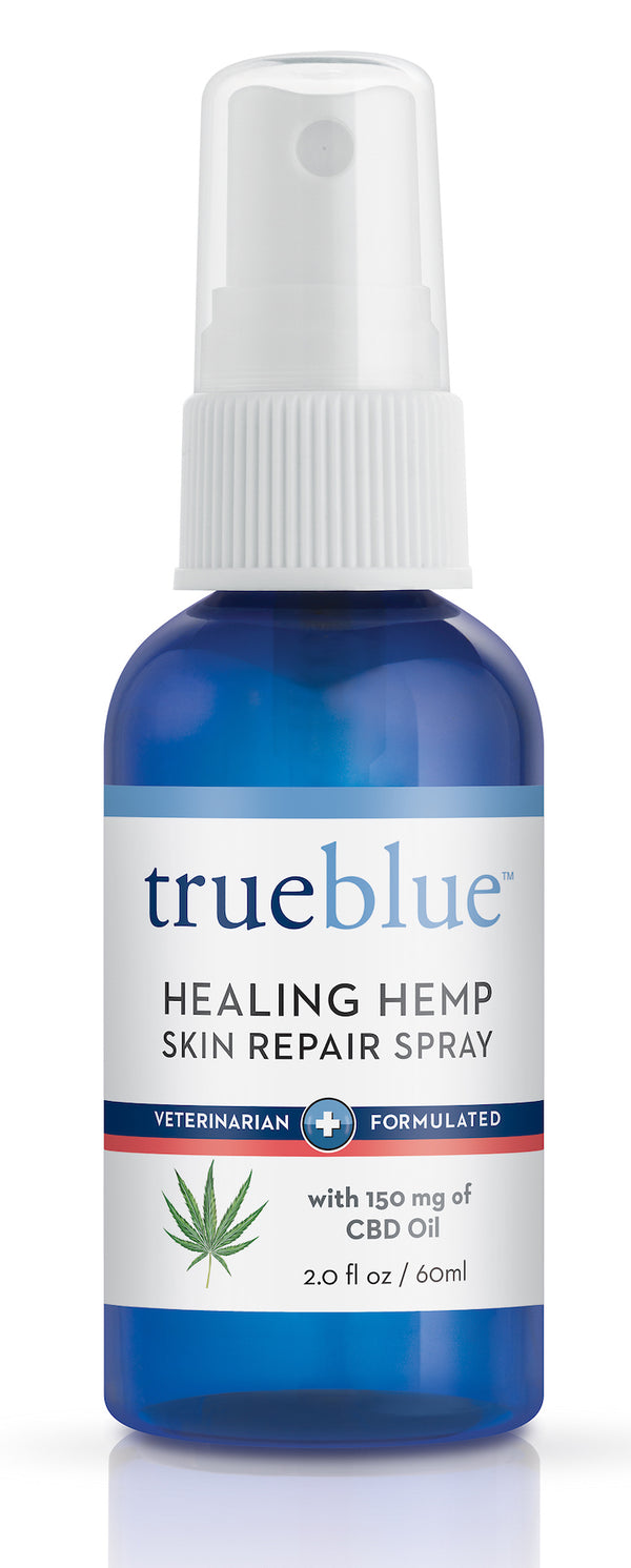 TrueBlue Healing Hemp Skin Repair Spray - 2 oz. - Paw Naturals