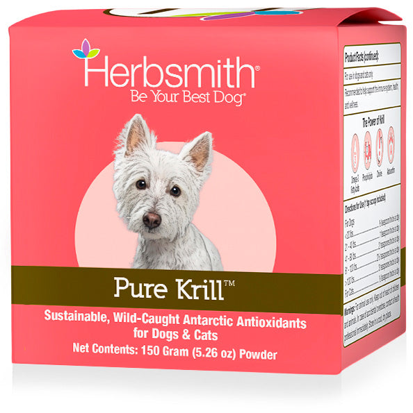 Herbsmith Pure Krill Supplement for Dogs & Cats 75g - Paw Naturals