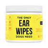 Natural Rapport Dog Ear Wipes, 100 count Jar - Paw Naturals