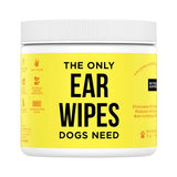 Natural Rapport Dog Ear Wipes, 100 count Jar - Paw Naturals