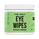Natural Rapport Dog Eye Wipes, 100 count Jar