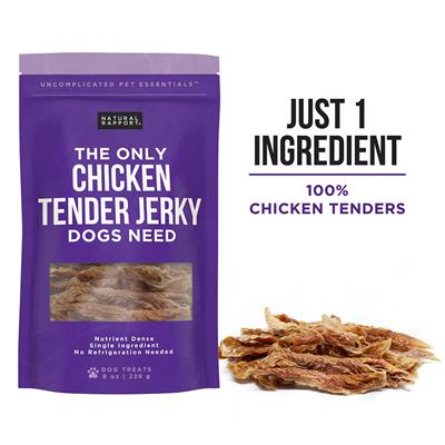 Natural Rapport Chicken Tender Jerky Dog Treats - Paw Naturals