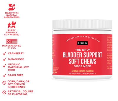 Natural Rapport Bladder Support Soft Chews - Paw Naturals