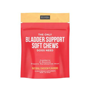 Natural Rapport Bladder Support Soft Chews 12ct Pouch - Paw Naturals