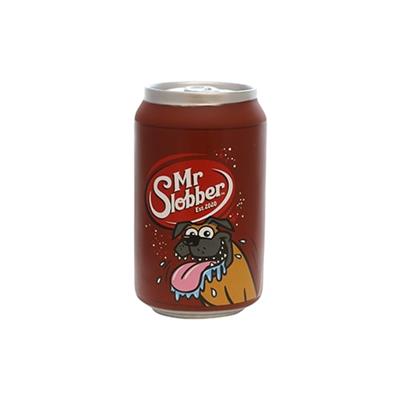 VIP Silly Squeakers Soda Can Mr. Slobber Tuffy Dog Toy