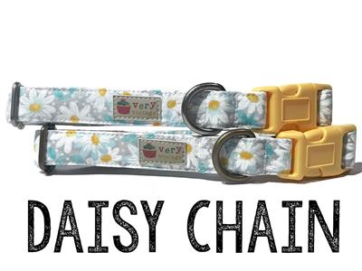 Very Vintage Designs Daisy Chain Organic Cotton Collars & Leashes