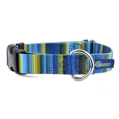 2 Hounds Design EarthStyle Clyde Dog Collar 5/8" Small Buckle (10-14 Inches) - Paw Naturals