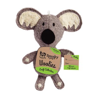 Spunky Pup Craft Collection Woolies Koala Dog Toy