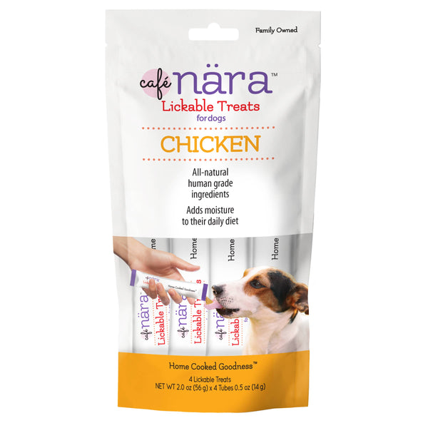 Caru - Cafe Nara Lickable Treat for Dogs - Chicken