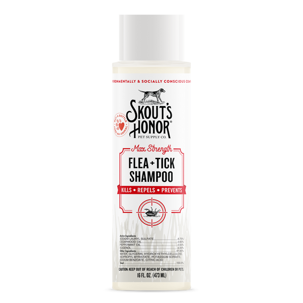 Skout's Honor Flea & Tick Shampoo - Paw Naturals