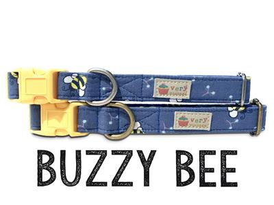 Very Vintage Designs Buzzy Bee Organic Cotton Collars & Leashes