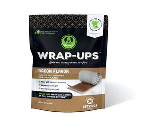 Stashios Wrap-Ups for Dogs & Cats Bacon - Paw Naturals