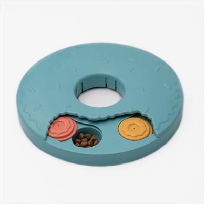 ZippyPaws SmartyPaws Puzzler Donut Slider Interactive Dog Toy