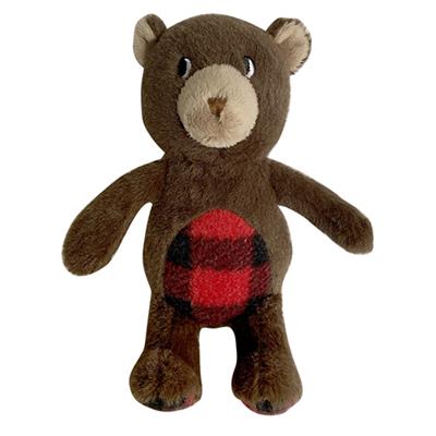 foufouBRANDS Foufit Boris The Grizzly Bear Plush Dog Toy