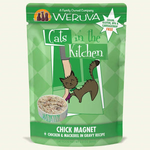Weruva Cats In The Kitchen Wet Cat Food 3oz Pouch / Chick Magnet - Paw Naturals