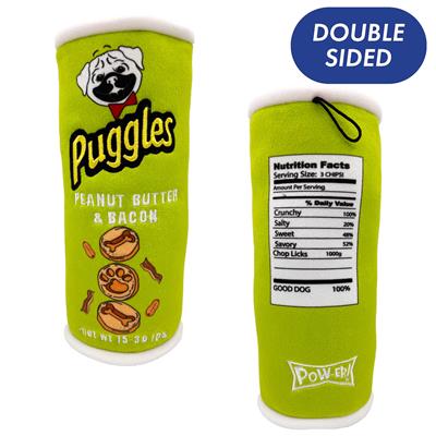 Lulubelles Puggles Can Plush Dog Toy