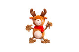 Pearhead Reindeer Plush Dog Toy