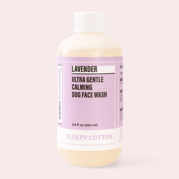 Sleepy Cotton Ultra Gentle Calming Dog Face Wash Lavender 8 OZ