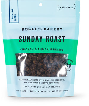 Bocce's Bakery Everyday Training Bites 6oz Sunday Roast - Paw Naturals