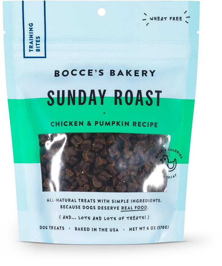 Bocce's Bakery Everyday Training Bites 6oz Sunday Roast - Paw Naturals
