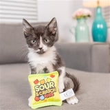 Huxley & Kent Kitty Sour Scratch Kats Plush Cat Toy