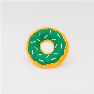 Zippypaws Shamrock Green Donutz Dog Toy