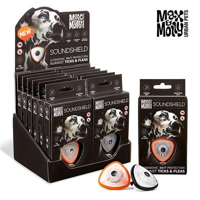 Max & Molly Soundshield Ultrasonic Dog Tag for Tick & Flea Control