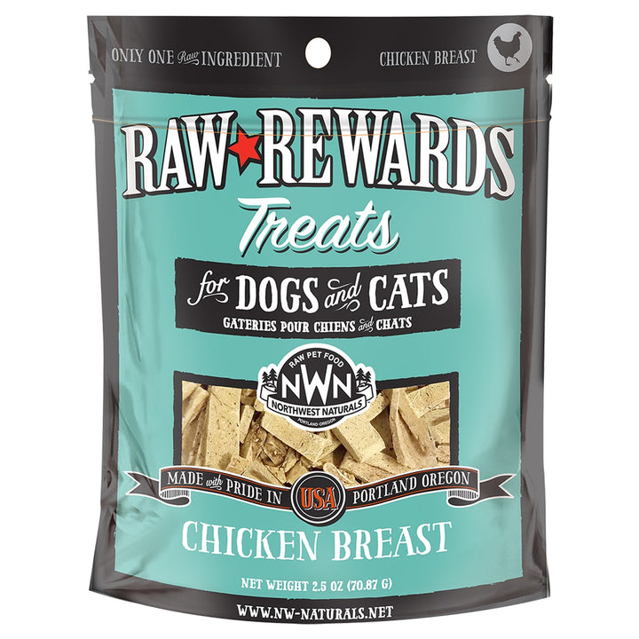 Northwest Naturals Freeze-Dried Treat For Dogs & Cats Chicken Breast / 3oz - Paw Naturals