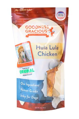 Goodness Gracious® Hula Lula Chicken Jerky For Dogs, 5oz. Bags - Paw Naturals