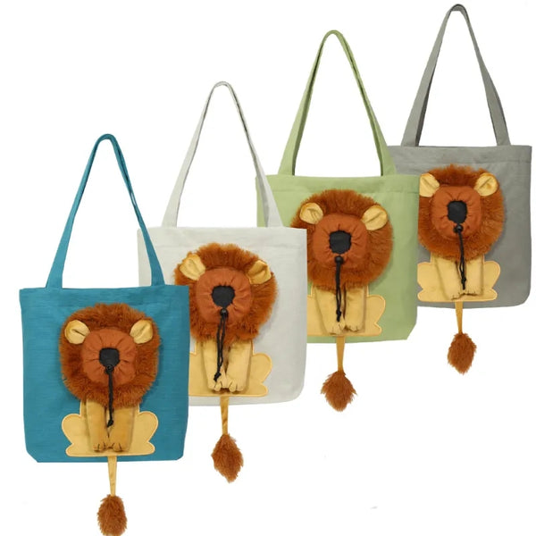 Sparky & Co 'Take A Peek' Canvas Carrier Tote Bag