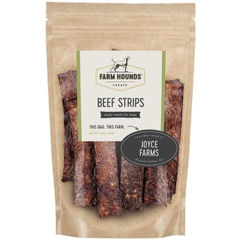 Farm Hounds Beef Strips 4.5oz Dog Treats