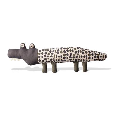 Pet Shop by Fringe Studio Croc My World Canvas Dog Toy