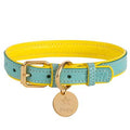 PoisePup Leather Collar Sunshine Babe Medium - Paw Naturals