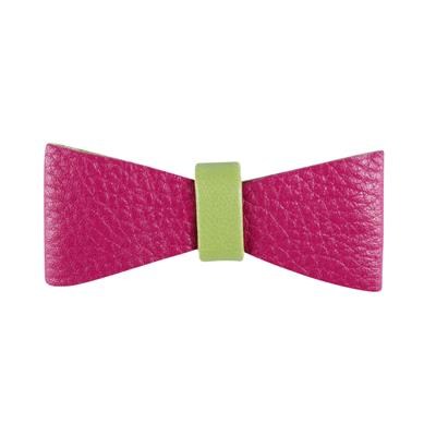 PoisePup Leather Bow Tie Candy Swirl Small - Paw Naturals