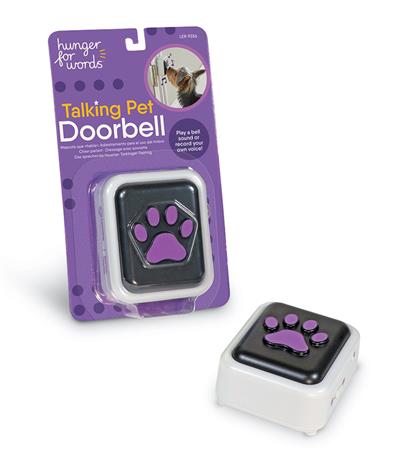 Hunger For Words™ Talking Pet Doorbell