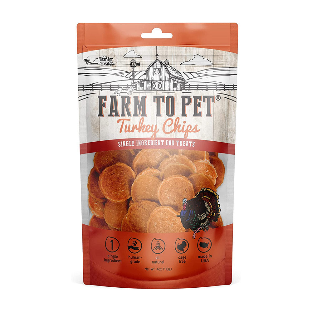 Farm To Pet® Turkey Chips for Dogs