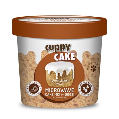 Puppy Cake Microwave Cake in a Cup Peanut Butter Flavor
