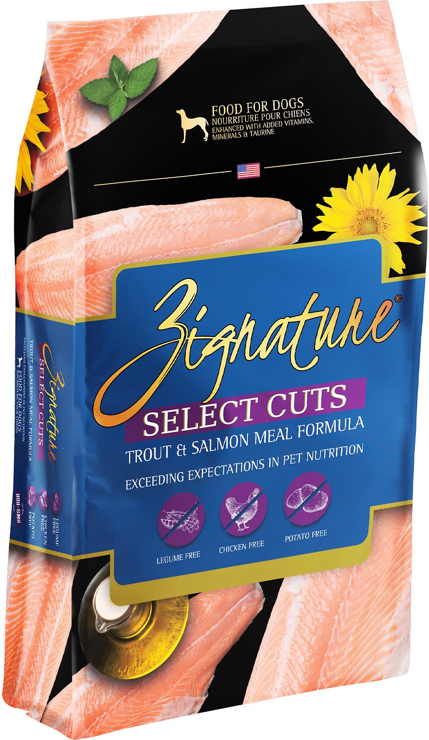 Zignature Select Cuts Trout & Salmon with Super Grains Dry Dog Food
