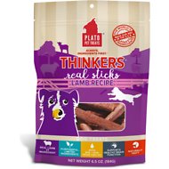 Plato Thinkers Real Meat Sticks Dog Treat Lamb / 6.5oz - Paw Naturals
