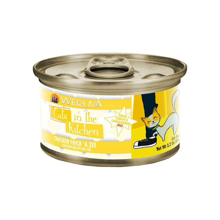 Weruva Cats In The Kitchen Wet Cat Food 3.2oz Can / Chicken Frick 'a Zee - Paw Naturals