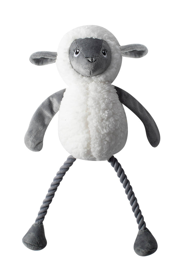 PetShop by Fringe Studio Little Lamby Plush Dog Toy