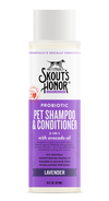 Skout's Honor Probiotic Shampoo + Conditioner Lavender 16oz - Paw Naturals