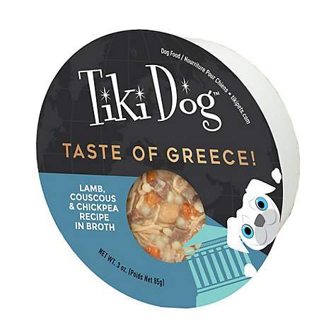 Tiki Pet Taste Of The World Canned Dog Food Greece Lamb / 3oz - Paw Naturals