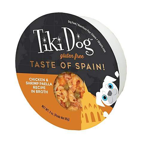 Tiki Pet Taste Of The World Canned Dog Food Spain Paella / 3oz - Paw Naturals
