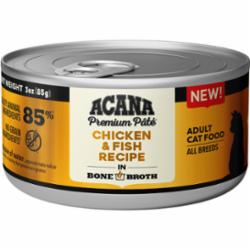 Acana Premium Pate Canned Cat Food 3oz Chicken & Fish - Paw Naturals